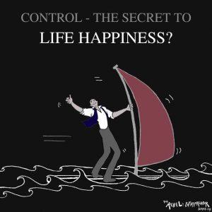 Control and happiness